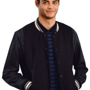 Brooks Rattigan Perfect Date Varsity Wool Jacket