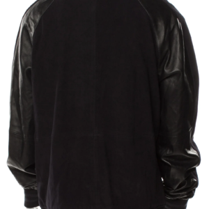 Bruno Magli Varsity Leather Jacket