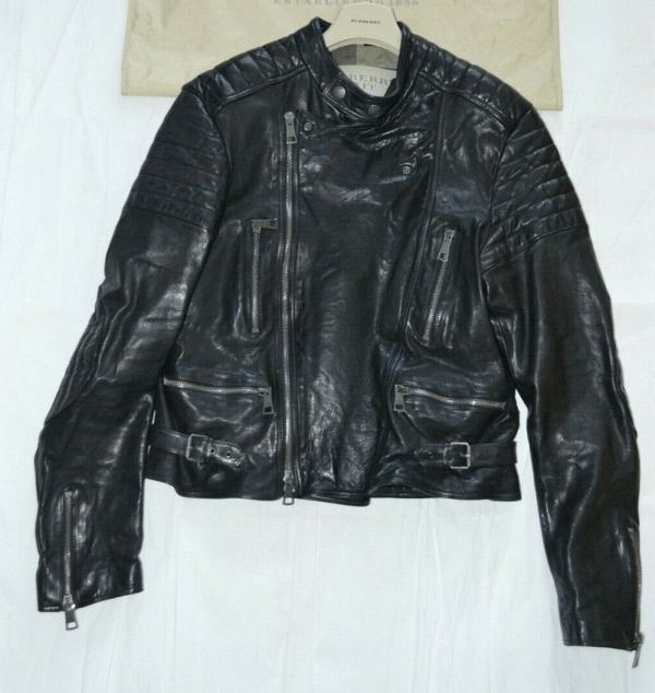 Burberry Brit Leather Jacket Mens