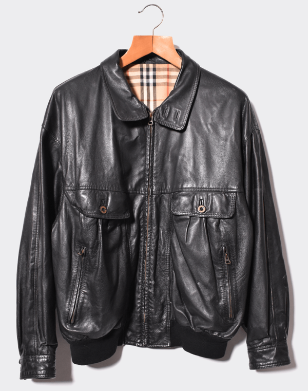 Burberry Prorsum Leather Jacket Men