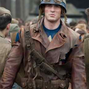 Captain America Avenger Steve Rogers Leather Jacket