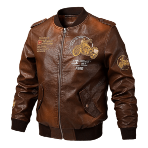 Cargo Leather Jacket