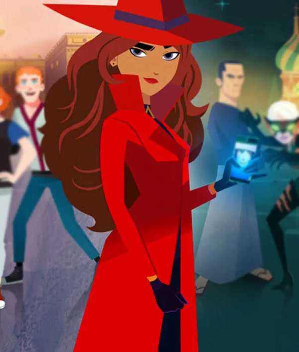 Carmen Sandiegos S03 Red Coat