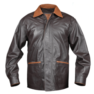 Cattleman Leather Coat