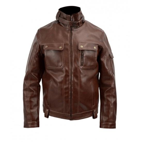Kingdom Spade IV Chad Gangsters Brown Jacket - Right Jackets