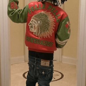 Chief Keef Orange And Green Leather Jackets