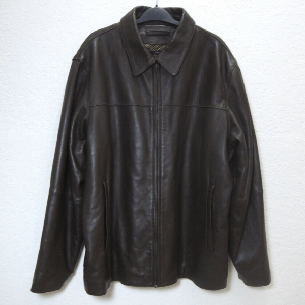 Claiborne Lambskin Leather Jacket