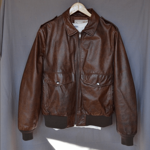 Clipper Mist Leather Jacket - Right Jackets