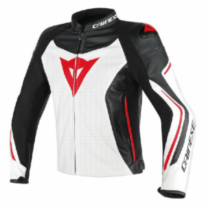 Dainese White Leather Jacket