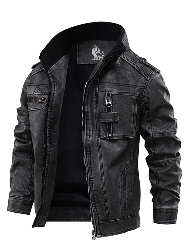 David Outwear Bonanza Black Leather Jacket | Right Jackets