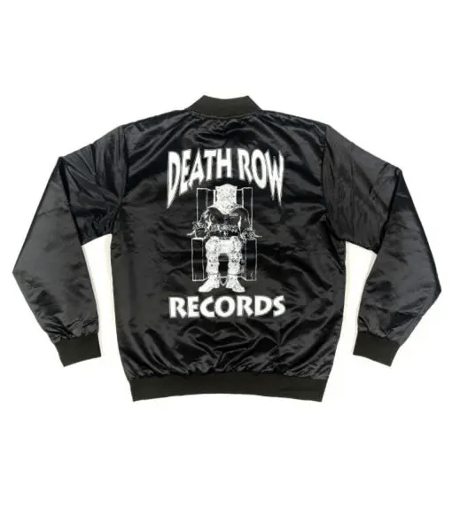 Death Row Records Blacks Satin Jacket