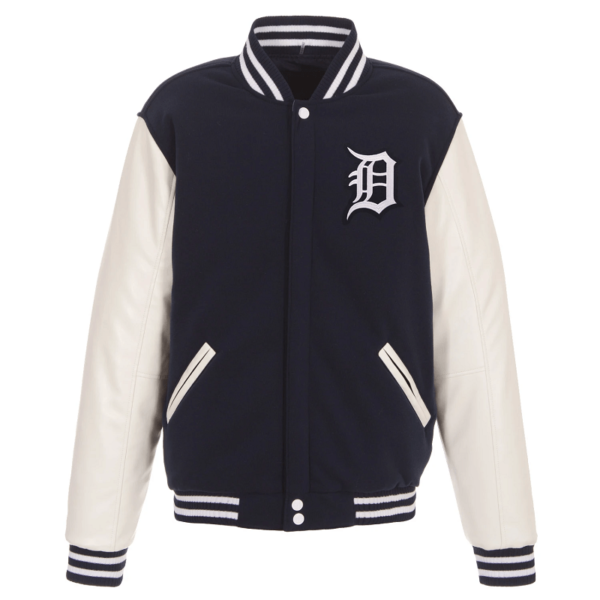 Detroit Tigers Leather Jacket