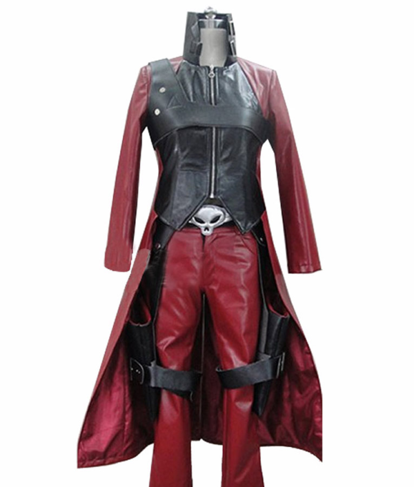 Devil May Cry 2 Dante Trench Leather Coat