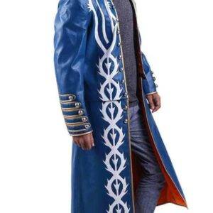 Devil May Cry 3 Vergil Leather Coats -1