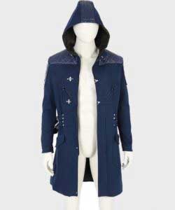 Devil May Cry 5 Nero Wool Hooded Coat