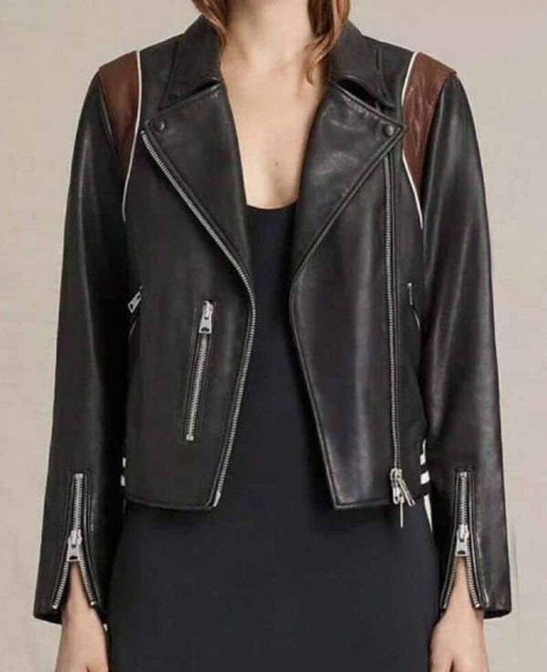 Dex Parios Black Leather Jacket