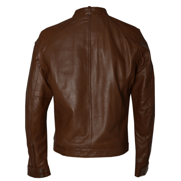 Diesel Brown Leather Jackets