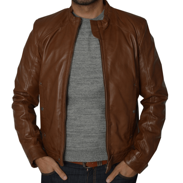 Diesel Browns Leather Jacket