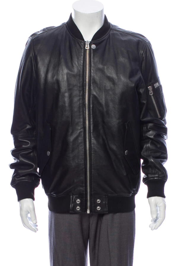 Diesel Leather Jacket (front)