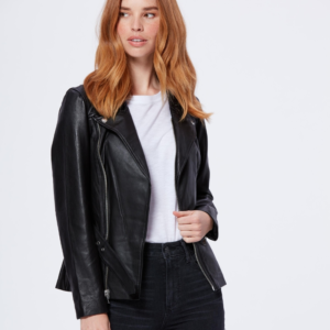 Dita Black Leather Jacket