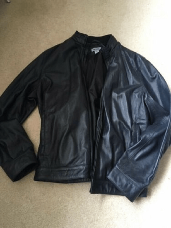 Dkny Lamb Leather Jacket