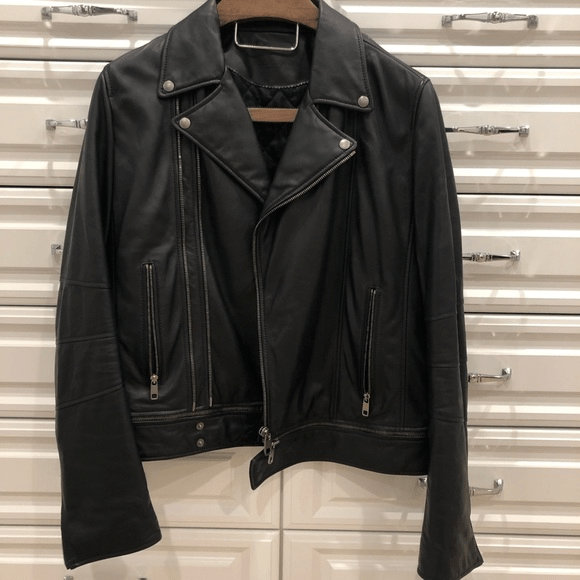 Dolce And Gabbana Mens Leather Jacket