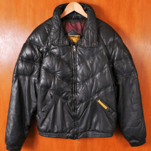 Double Goose Leather Jacket