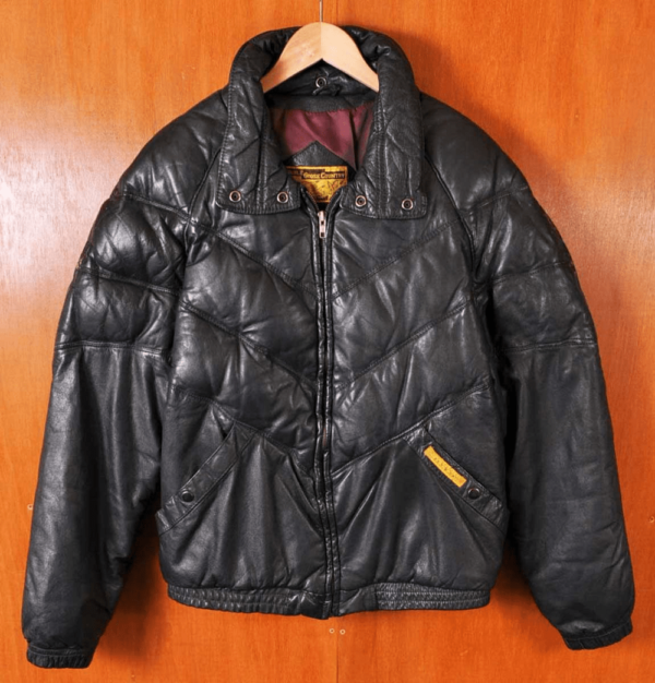 Double Goose Leather Jacket