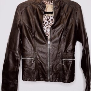 Downtown Coalition Faux Leather Jacket