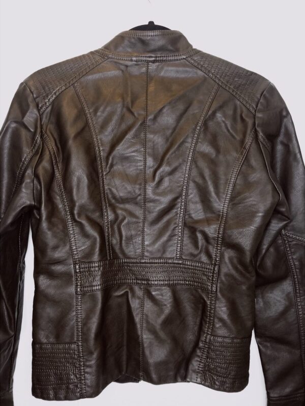 Downtown Coalition Fauxs Leather Jacket