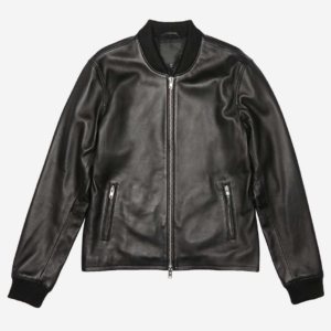 DSTLD Bomber Leather Jacket