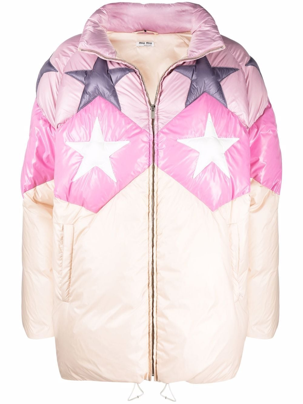 Dua Lipa Star Miu Miu Puffer Jacket - Right Jackets