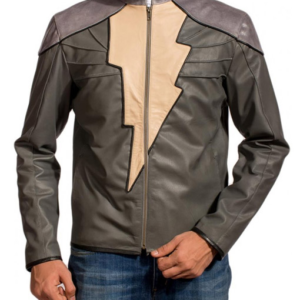 Dwayne Johnson Black Adam Leather Jacket