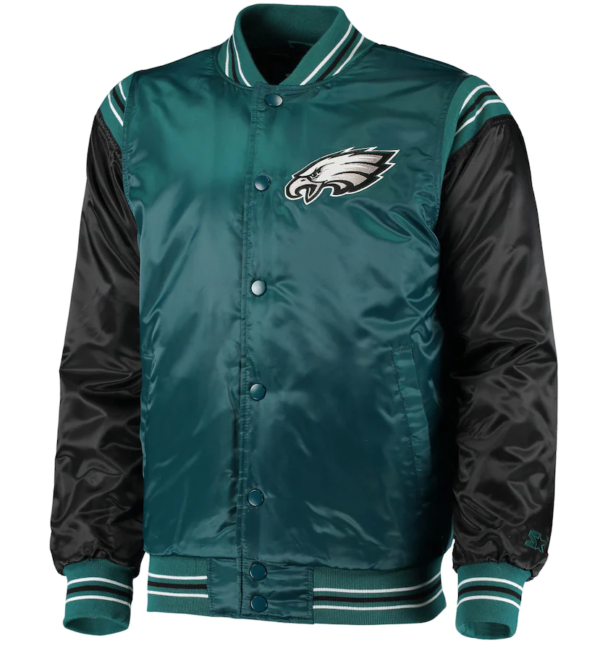Eagles Enforcer Midnights Philadelphia Varsity Jacket