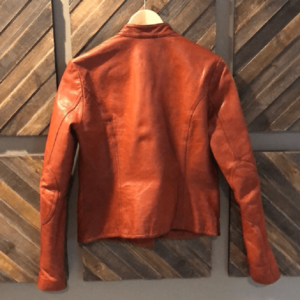 Earl Jean Leather Jackets- Back