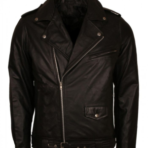 Elvis Presley Brando Biker Leather Jacket