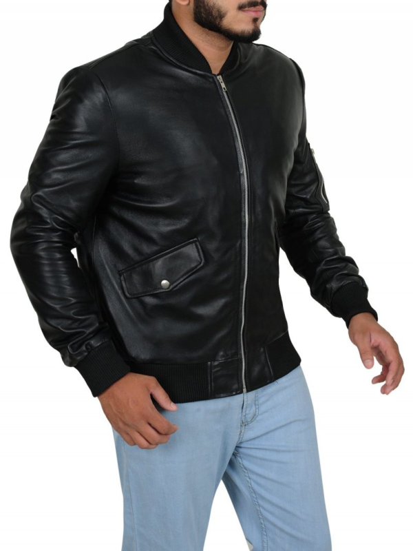 Eminem Black Leather Jackets
