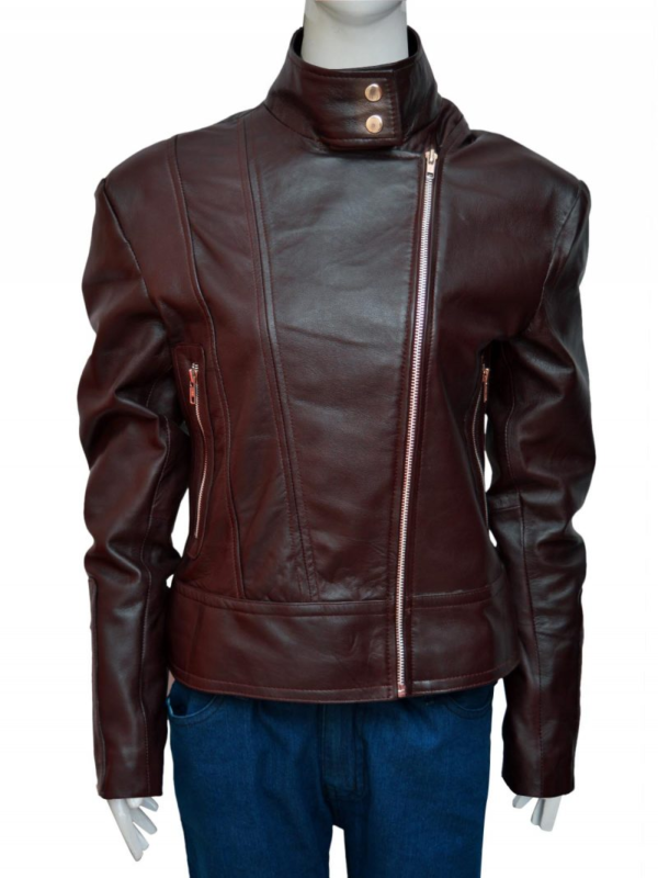 Emma Swans Brown Leather Jacket