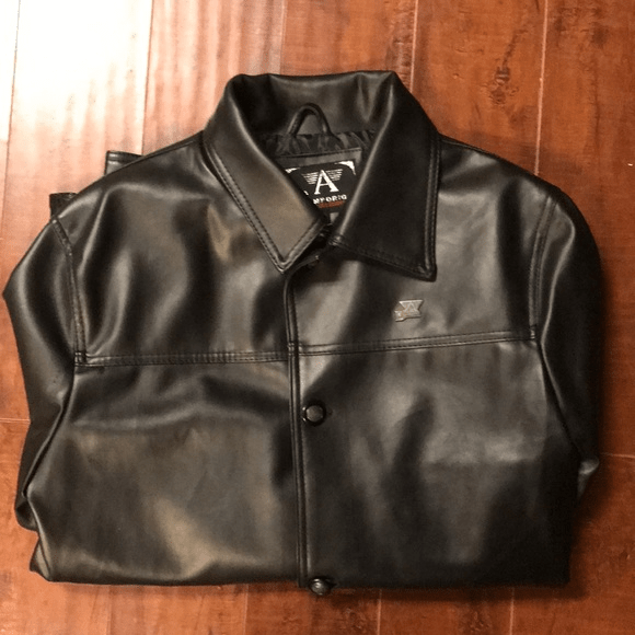 Emporio Armani Collezioni Leather Jackets