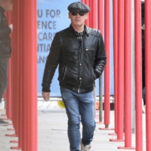 Sid Owen English Actor Bomber Leather Jacket