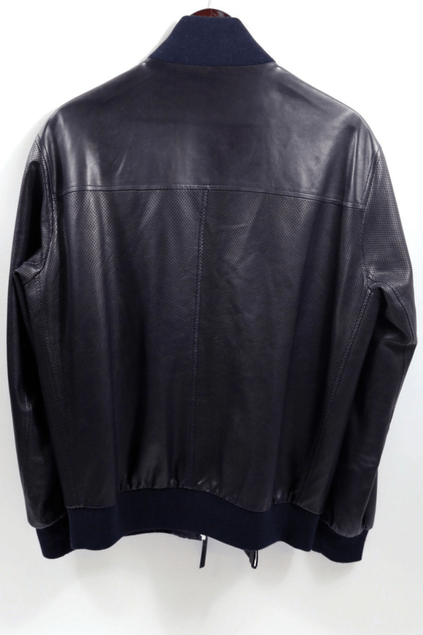 Ermenegildo Zegnas Leather Jacket
