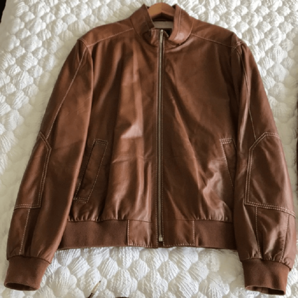 Faconnables Leather Jacket