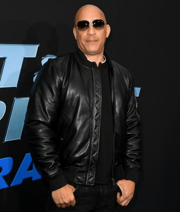 Fast And Furious 9 Vin Diesels Bomber Leather Jacket