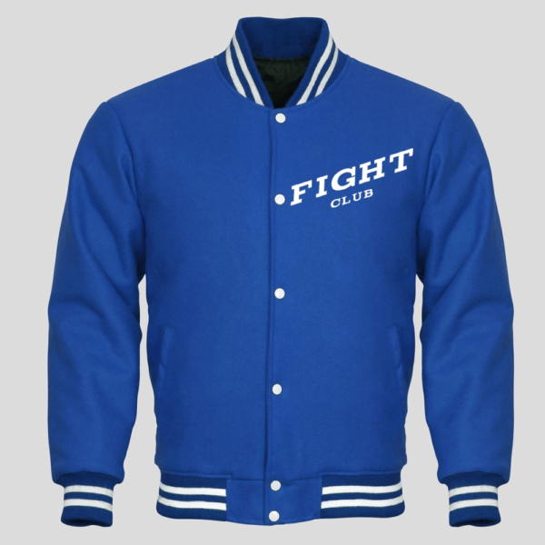 Fight Club Letterman Varsity Wool Jacket