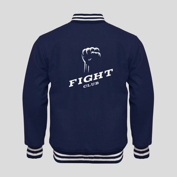 Fight Club Letterman Varsitys Wool Jacket