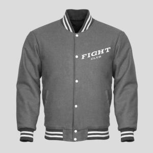 Fight Clubs Letterman Varsity Wool Jacket