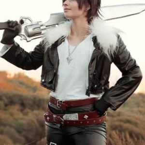 Final Fantasy 8 Squall Leonhart Fur Collar Jacket