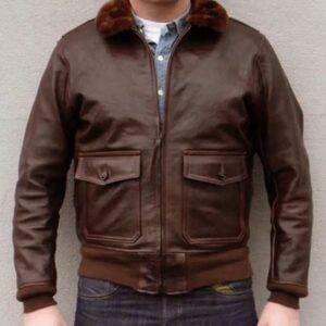 Flight Aviator AN-6552 Leather Jacket