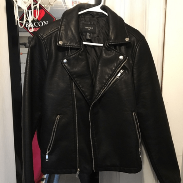 Forever 21 Mens Leather Jacket