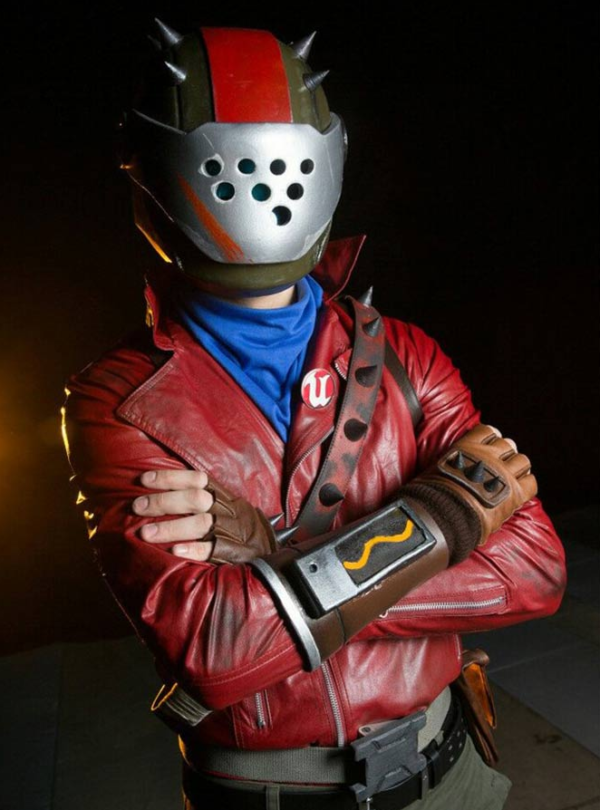 Fortnite Rust Lord Leather Jacket